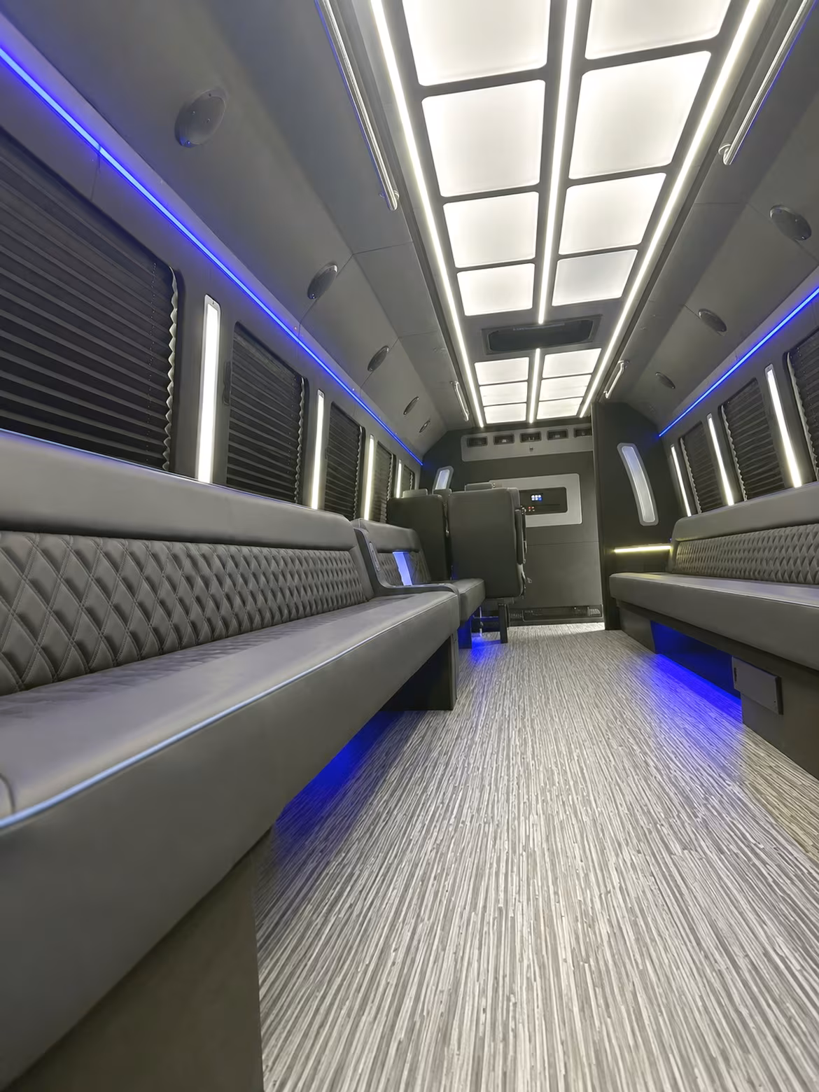 15 Passenger Party Bus Inside