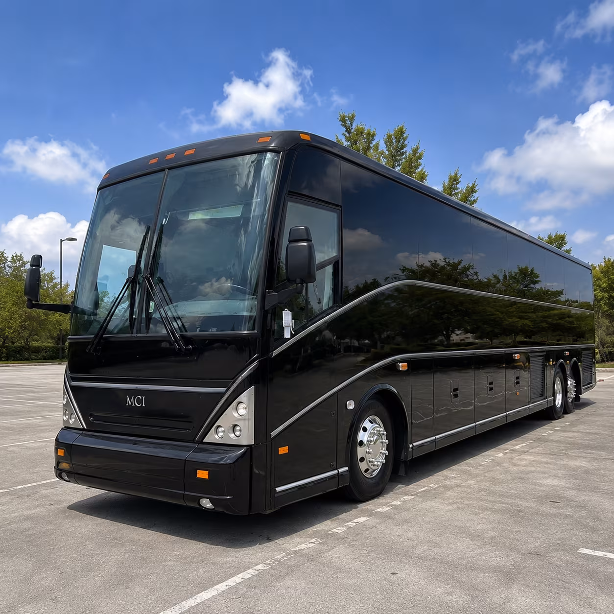 Killeen Airport Shuttle & Transportation party bus exterior
