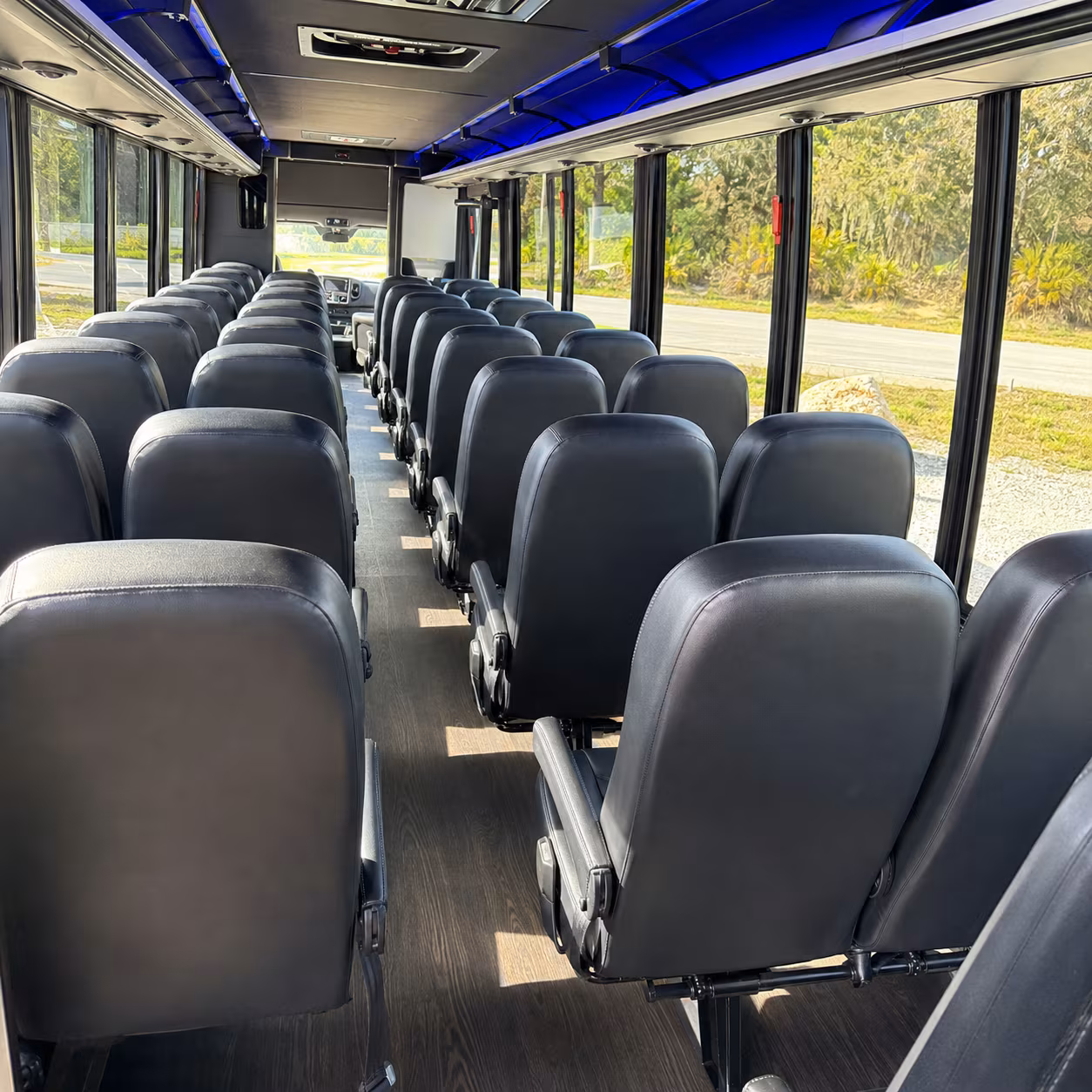 Killeen Airport Shuttle & Transportation party bus exterior