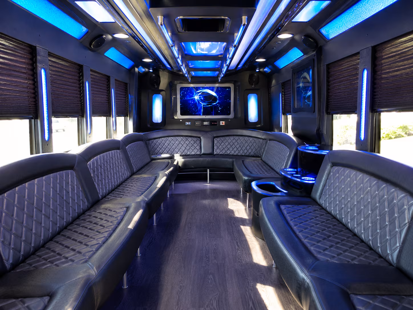 Killeen Concert & Music Festival Transportation party bus exterior