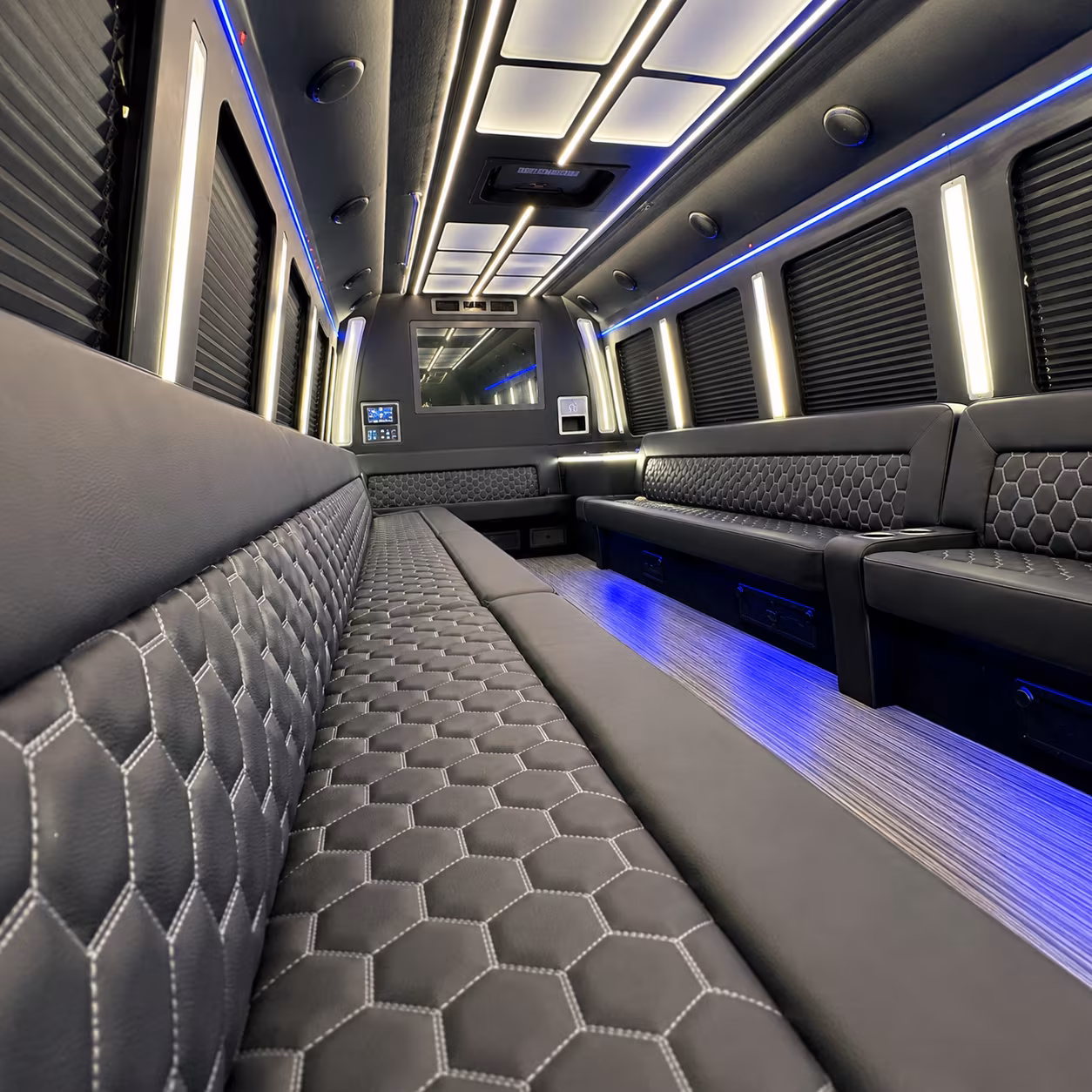 Killeen Concert & Music Festival Transportation party bus exterior