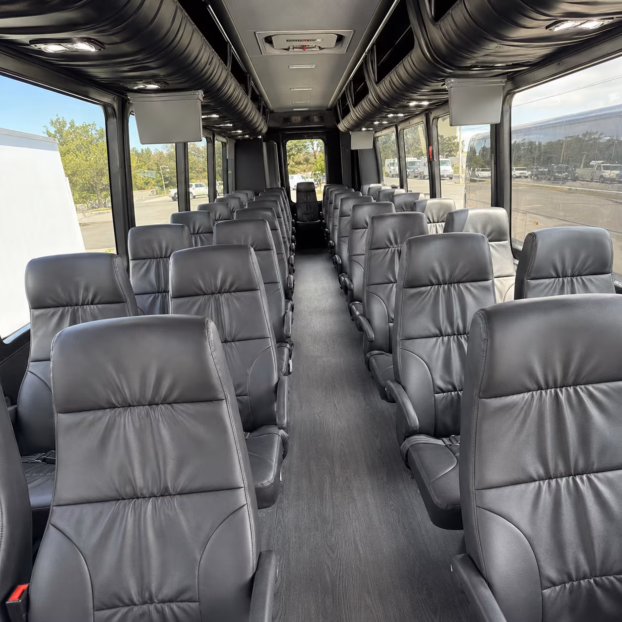 Killeen Corporate Transportation party bus interior