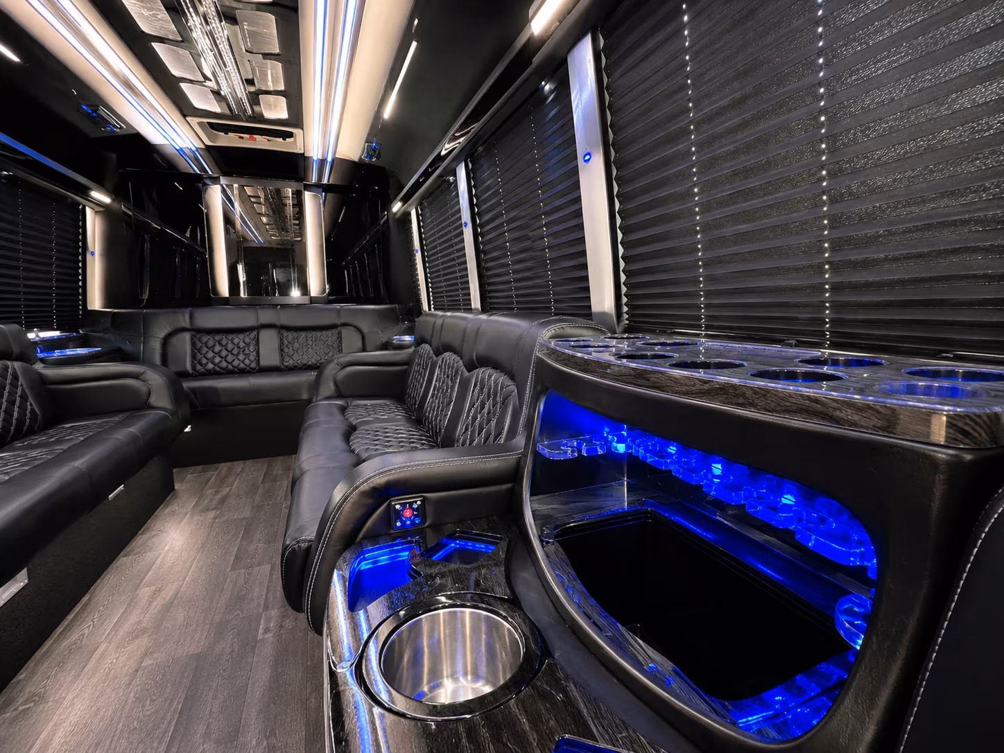 Killeen Prom & Homecoming Transportation party bus exterior