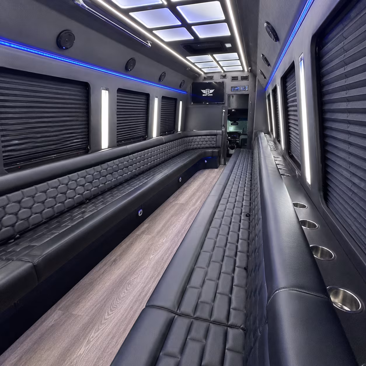 Killeen Prom & Homecoming Transportation onboard seating