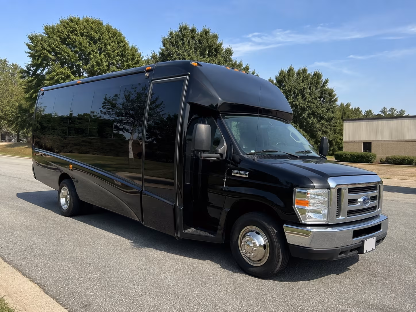 Killeen School Event Transportation party bus exterior