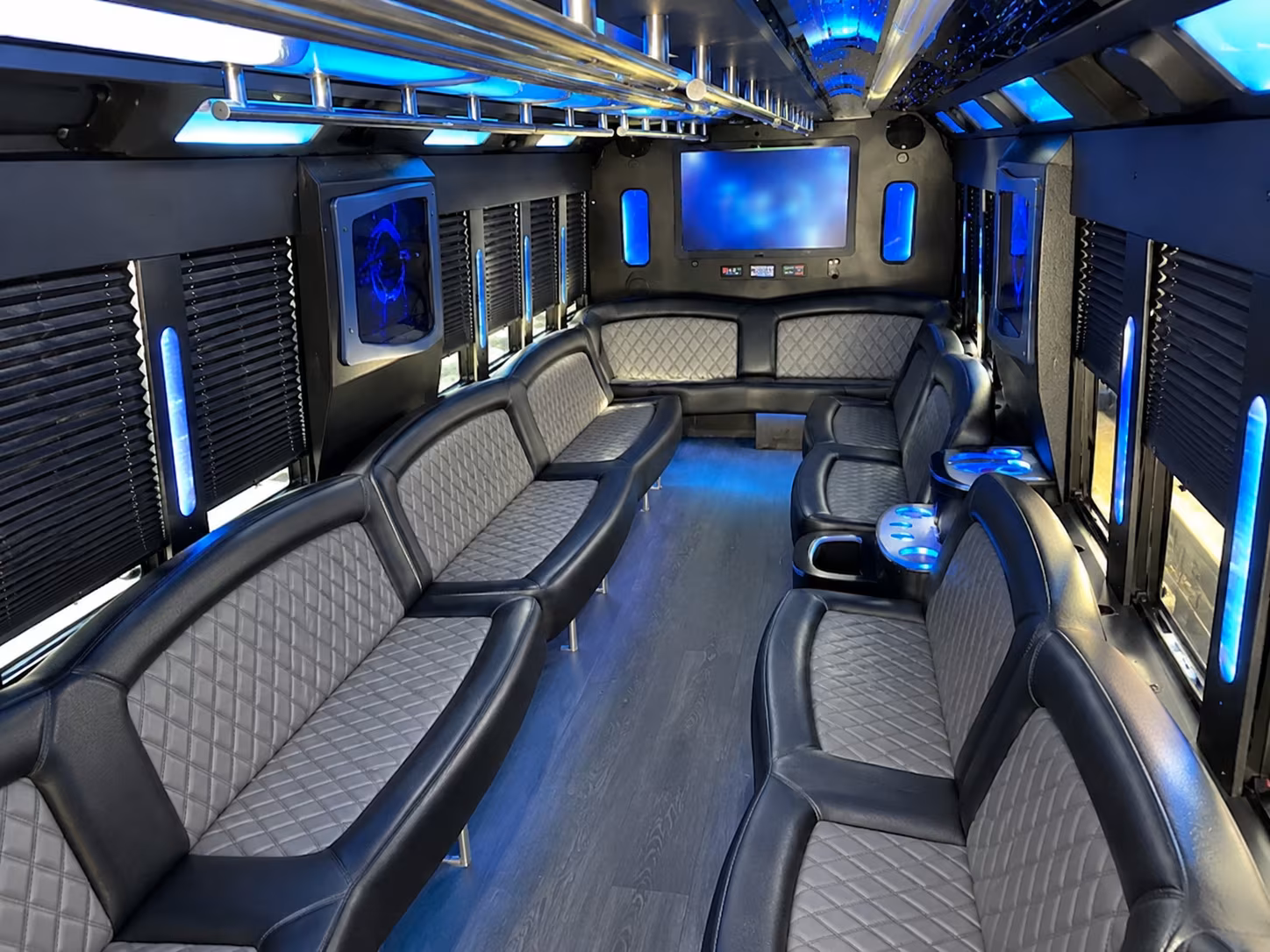 Killeen Sporting Event Transportation party bus exterior