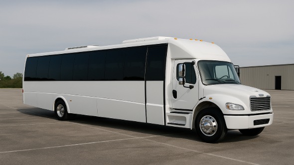 Exterior of Killeen Party Bus Company's 25 Passenger Party Bus in Killeen