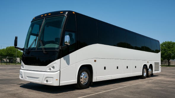 Exterior of Charter Bus Company Waco's 40 Passenger Party Bus in Waco