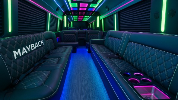 cedar park 20 passenger party bus